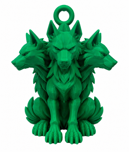 Cerberus Mascot 3D Printed Charm