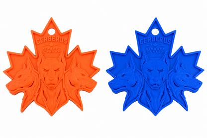 Cerberus Logo 3D Printed Charm 3" x 3"